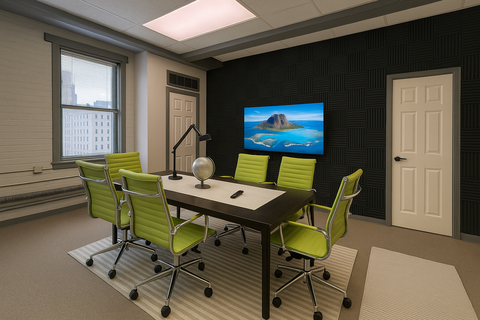 The Closing Room interior space